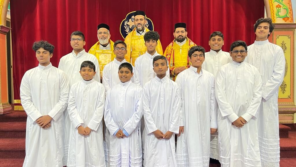 Newly Ordained Acolytes 2022